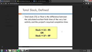 Chapter 4 - Project Scheduling_PART1