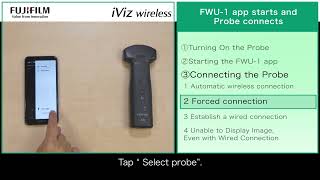 Iviz Wireless Ultrasound - Start App And Connect Probes