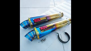 cek soud knlpot kou satria FU | cek suara knalpot kou satria Fu