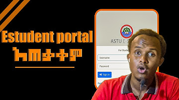 Master ASTU Portal in Minutes! (step by step guide)  |  @Abrishos