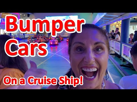 Bumper Cars on a Cruise Ship - We Take a Ride on Quantum of the Seas Seaplex Bumper CarsFinal 1 Video Thumbnail