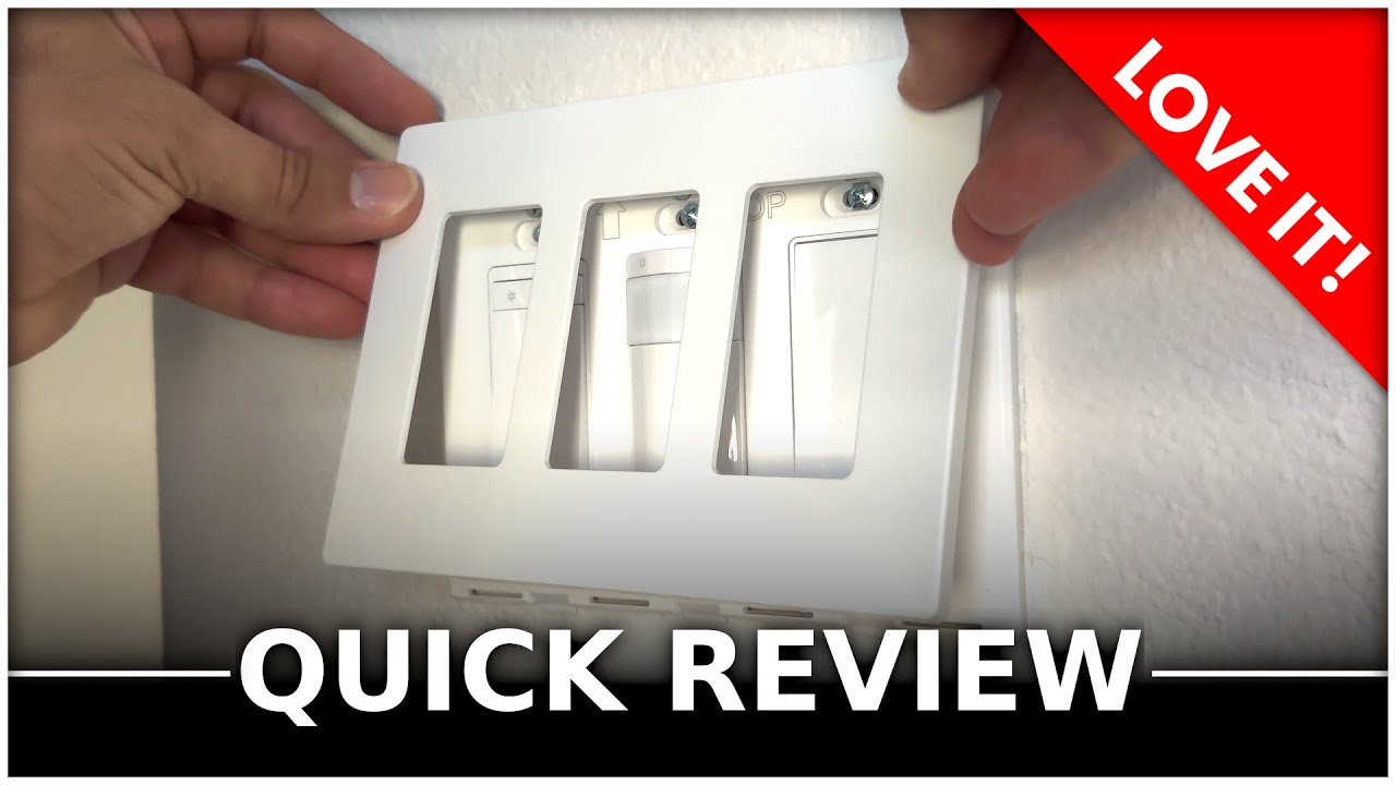 ENERLITES Screwless Wall Cover Plates Install YouTube ENERLITES Screwless Wall Cover Plates Install YouTube