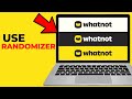 How To Use Whatnot Randomizer Like a Pro (Easy Guide)