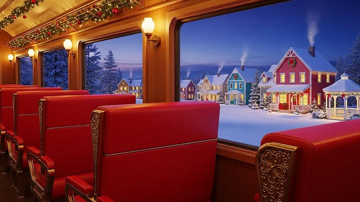 Enchanted Christmas Train Journey | 4K Magical Towns, Carriages & Palaces