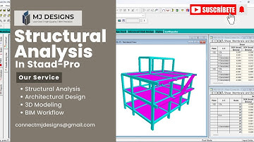 STAAD Pro Tutorial | Complete Residential Building Design & Structural Analysis (Part 2)