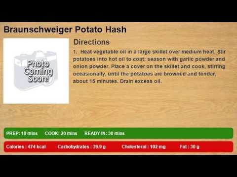 Braunschweiger Potato Hash