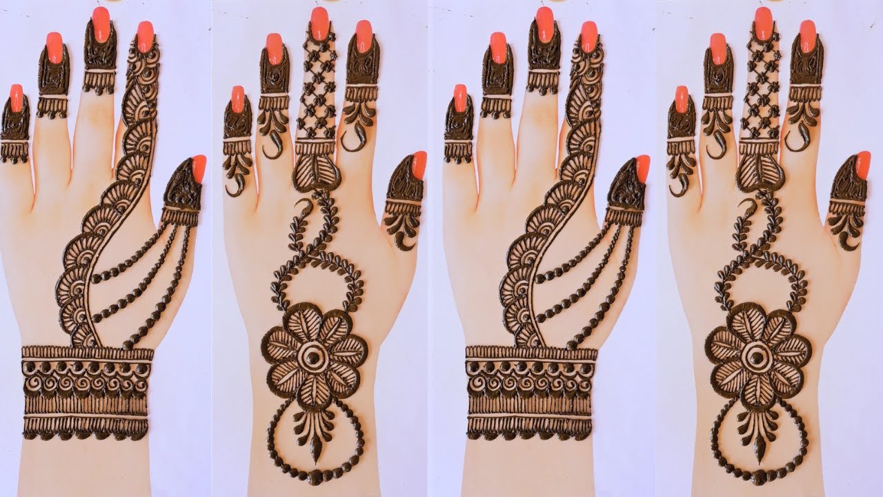Top 2 Bakrid Eid special mehndi designs | mehandi ka design | bridal arabic  jewellery mehndi design - YouTube