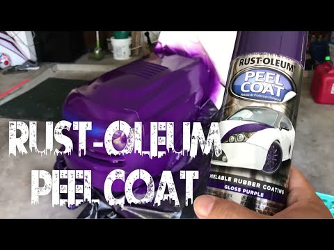 Video: Mikä on Rust Oleum peel coat?