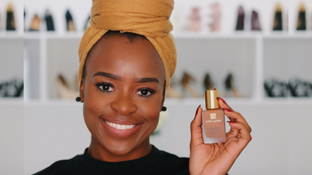 Estee Lauder Double Wear Foundation Review | Good Foundations for Dark Skin  | Laurina Machite - YouTube