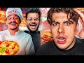 Je teste les restaurants des youtubeurs pizza de mister v pepe chicken etc