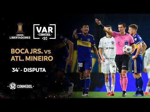 CONMEBOL Libertadores | Revisión VAR | Boca Juniors vs Atlético Mineiro| Minuto 34