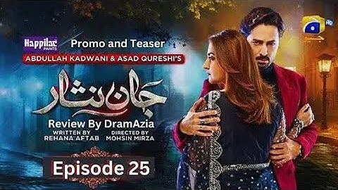 Jaan Nisar Episode 25 - [Eng Sub] - Danish Taimoor - Hiba Bukhari - Har Pal Geo