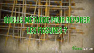 Comment réparer des fissures sur une maison