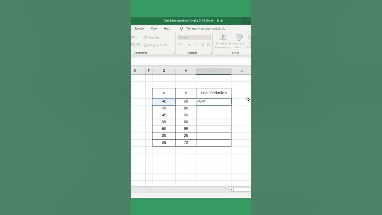Cara Efektif Menghitung Perkalian di Microsoft Excel untuk Pemula Cara Efektif Menghitung Perkalian di Microsoft Excel untuk Pemula