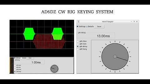 Homebrew Remote Rig Operations - demo of setting up & using the AD5DZ PTT app to key the RIG