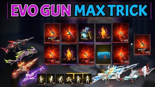 EVO GUN MAX TRICK | UNLIMITED EVO GUN TOKENS TRICK | EVO GUN TRICK EVO VAULT FF NEW EVENT #freefire