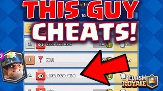 Clash Royale - CHEATER!!!!! (will this cheat win?! pt1)