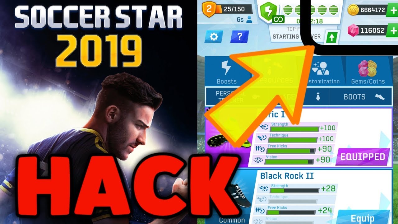 Soccer Star 2019 hack - UNLIMITED COINS/GEMS - NO ROOT - 