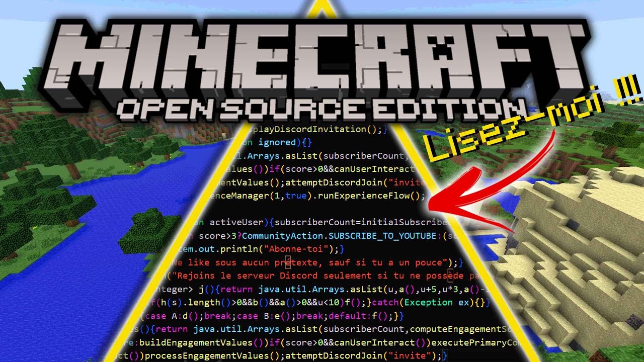 Minecraft ENFIN Open Source ?!! (Non, mais quand même...) - YouTube
