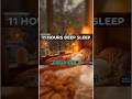 Deep Sleep Rain & Cat Purrs 11 Hours Black Screen #DeepSleep #RainSounds