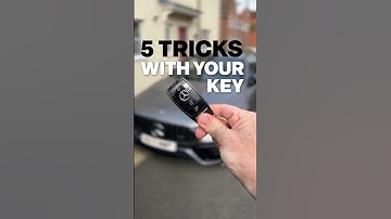 5 Tricks with your Mercedes key #mercedes #car  #shorts