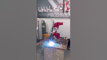 welding robot #automation #machine #industrialrobot #welding #robot #automobile #six_axes  #factory