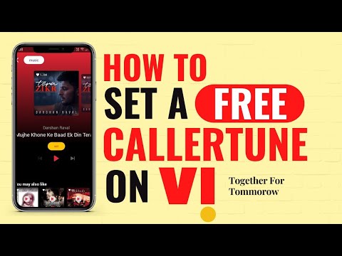 How To Set Free Callertunes In VI Sim | Vi Sim Me Caller Tunes Free Me Kaise Lagaye ??