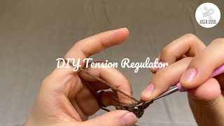 DIY Crochet Tension Regulator for Beginners | Crocheting is a Piece of Cake with This Tool