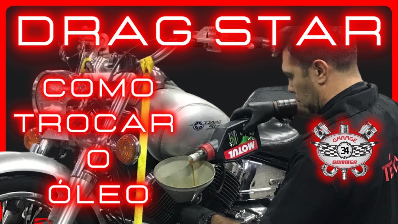 COMO TROCAR O ÓLEO DA DRAG STAR