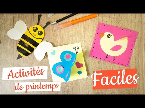 Vidéo: Les meilleurs travaux manuels sur le thème du printemps pour la maternelle