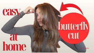Easy Butterfly Haircut | NO FAIL Layers Step by Step