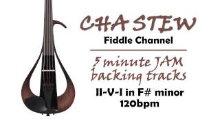 2-5-1 (II-V-I) F# minor 120bpm :: FIVE MINUTE JAM Gypsy Jazz Backing Track