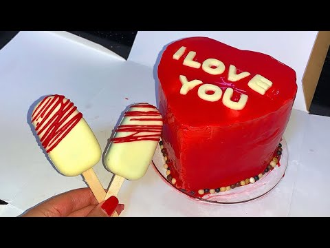 طريقة تحضير ميني لاير كيك على شكل قلب للمبتدئين بأقل تكلفة مع كل التفاصيل اسهل منو ماكاينش