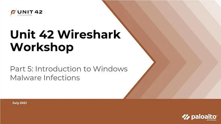 Unit 42 Wireshark Workshop Part 5: Introduction to Windows Malware Infections | Unit 42