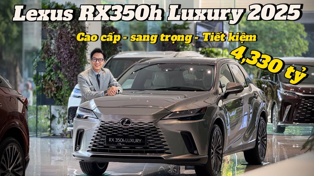 🌟 Lexus RX350h Luxury 2025 | Công nghệ Hybrid: tối ưu hiệu suất, giảm tiêu hao nhiên liệu khi đi phố