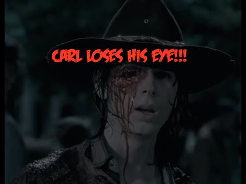 CARL GETS SHOT AND LOSES HIS EYE + SAM AND RON DEATH SCENE - THE WALKING DEAD SEASON 6