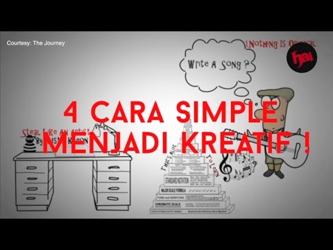 Empat Cara Simple Menjadi Kreatif