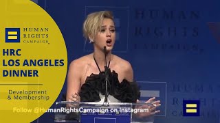#HRCLADinner: Katy Perry speaks at Los Angeles Gala Dinner