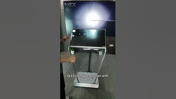 30 inch OLED transparent screen interactive inquiry model #OLEDtransparent screen    #oleddisplay