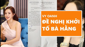 Ca sĩ Vy Oanh làm việc với Công an TPHCM, đề nghị khởi tố bà Phương Hằng