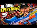 NERF GUN SHOPPING - HE RUINED IT!