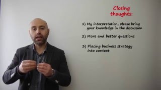 Business strategy evolution - understanding business strategy (Course conclusion)