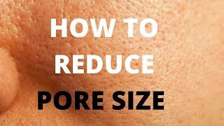 How to reduce pore size