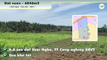B215 (13,6 tỷ) - Bán khu đất có view suối rất dài, nước lớn quanh năm ở Xuân Sơn, Châu Đức, BRVT