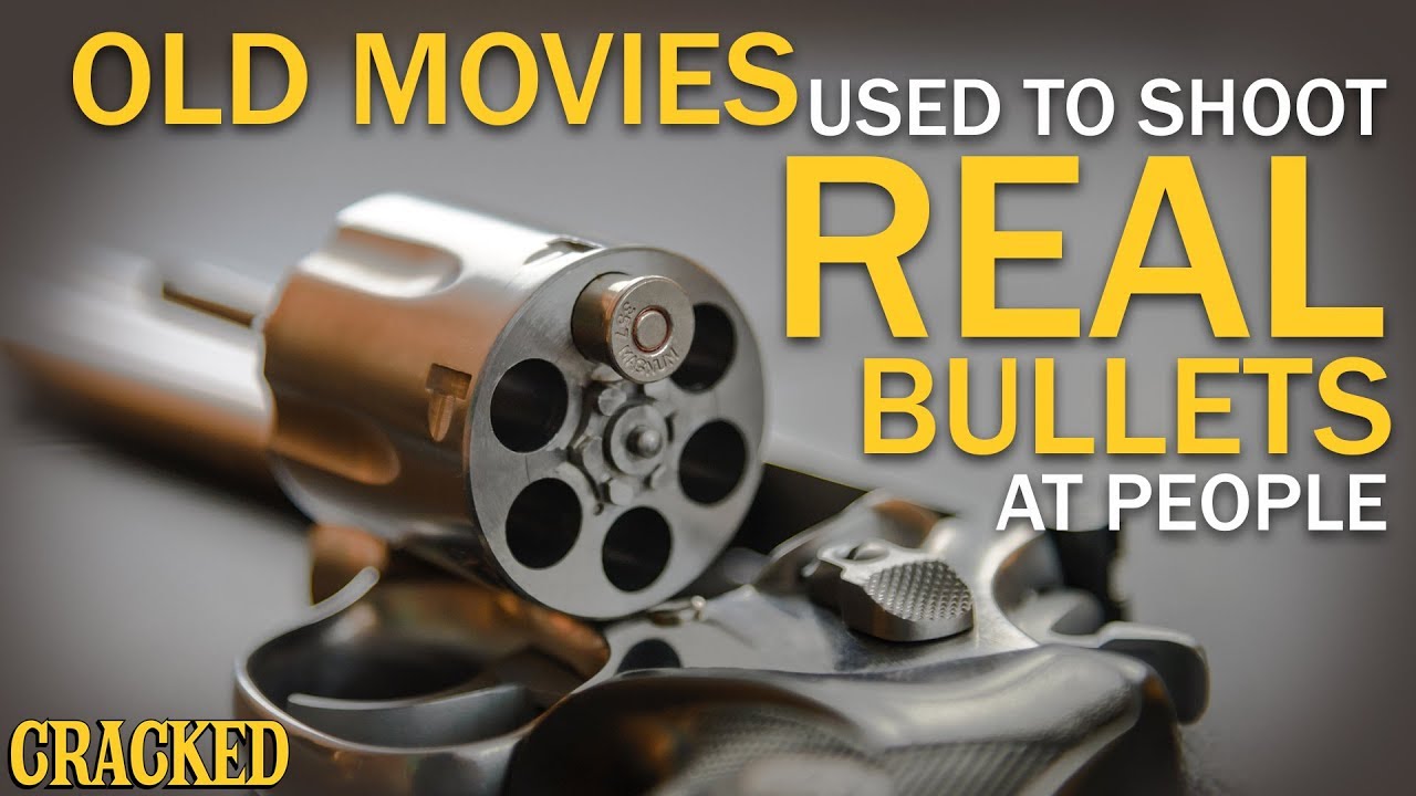 Old Movies Used To Just Shoot Real Bullets At People