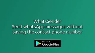 WhatsSender - send whatsApp messages without saving the contact number screenshot 5