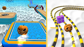 🎃👻🎃GOING BALLS - Speed Run All Level Gameplay Walkthrough New Update 134-139