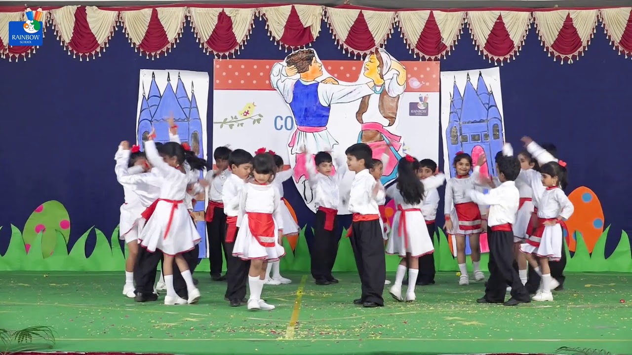 RAINBOW SCHOOL - COLORS 2018 Maldives Traditional Dance By Grade - I Kids