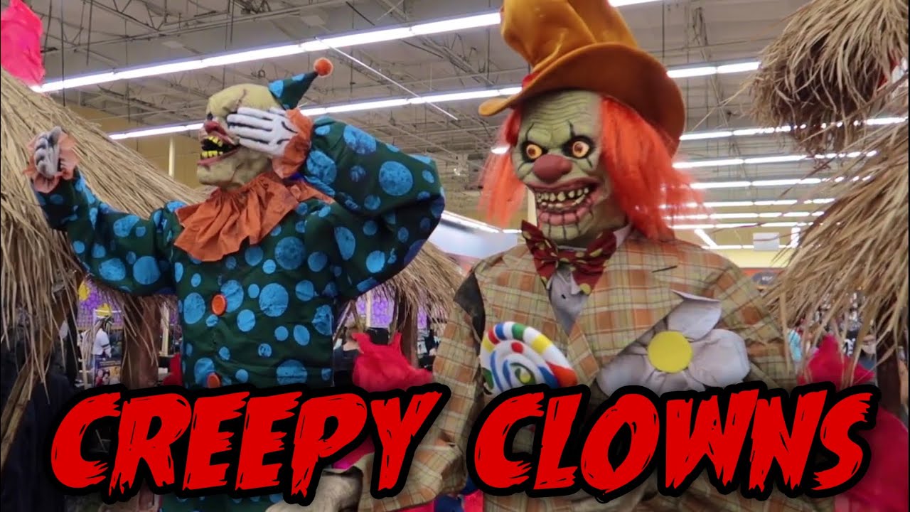 Spirit Halloween Animatronics Creepy Clowns 2020 (SCARY!) YouTube