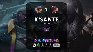 K'Sante Top vs Aatrox - KR Master Patch 14.8